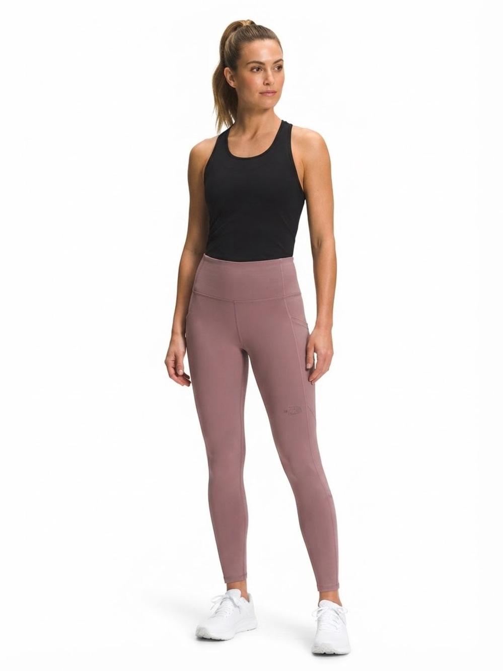 The North Face High-Rise Active Leggings / Tights with Side Pockets size Small.